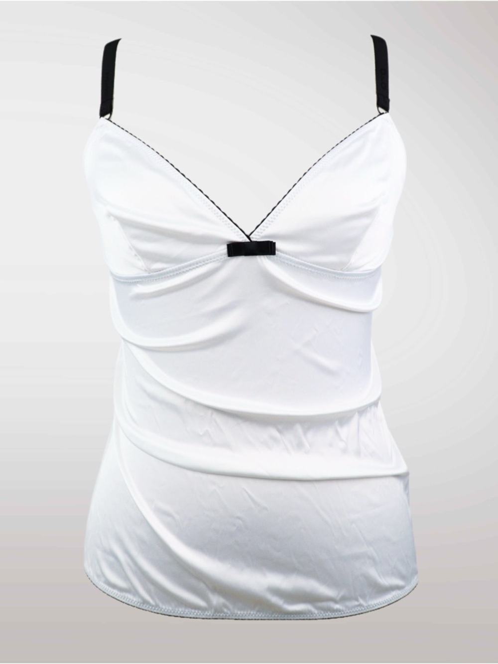 90s D&G White Satin Cami Top